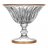 Конфетница 13,5 см &quot;Flame /Матовая полоса&quot; AS Crystal / 276060