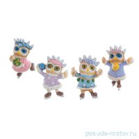 Набор подвесных фигурок 7 х 5 х 9 см 4 шт &quot;Совы /Repast&quot; / 276823