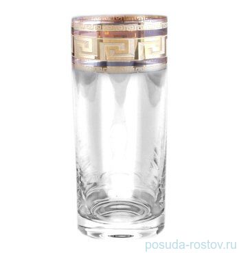 Стаканы для воды 300 мл 6 шт &quot;Барлайн /Версаче золото&quot; / 094492