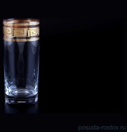 Стаканы для воды 300 мл 6 шт &quot;Барлайн /Версаче золото&quot; / 094492
