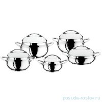 Набор кухонной посуды из 10 предметов стеклянные крышки &quot;BALL-SHAPED MODEL&quot; / 295984