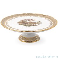 Тортница 32 см н/н &quot;Корона /Аристократ /Охота бежевая&quot; / 165906