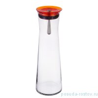 Графин для воды 1,1 л с оранжевой крышкой &quot;Simax /Без декора&quot; / 201666