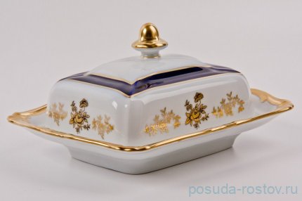 Маслёнка 250 г &quot;Анна-Амалия /Золотой букет&quot; / 015355