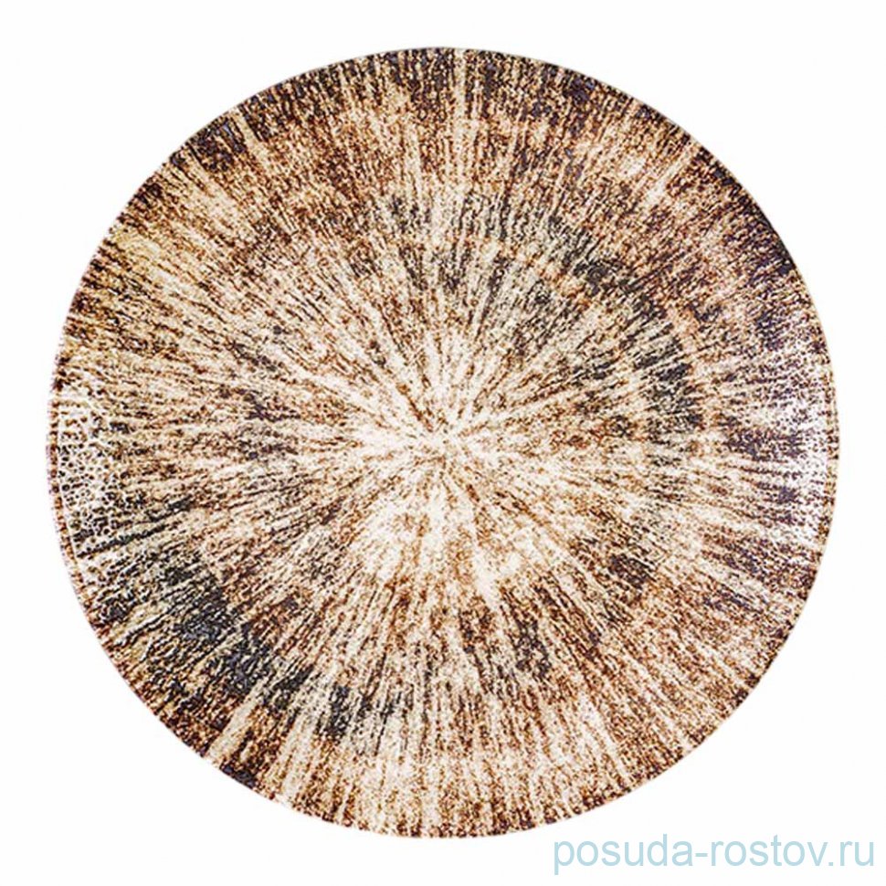 Тарелка 19 см "Radiance Brown" / 370404