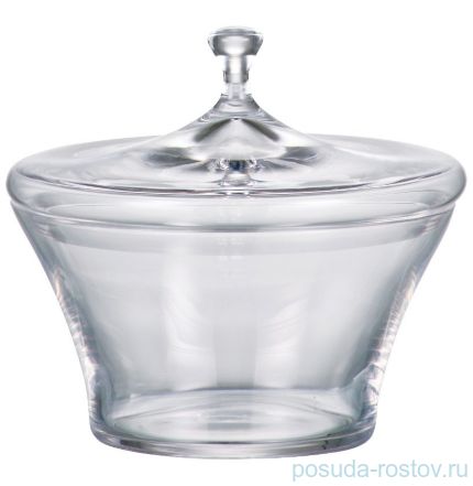 Конфетница 10 см с крышкой &quot;Без декора&quot; / 039381