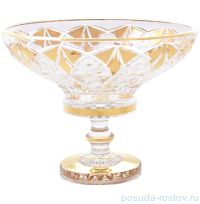 Фруктовница 30 см н/н &quot;Max Crystal /Золотые треугольники&quot; / 146820