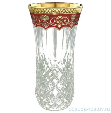 Ваза для цветов 30 см &quot;Astra Gold /Красная&quot; / 127752