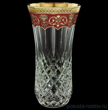 Ваза для цветов 30 см &quot;Astra Gold /Красная&quot; / 127752