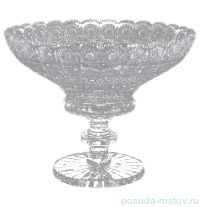Ваза для фруктов 35 см н/н &quot;Glasspo /Хрусталь резной&quot; / 006683