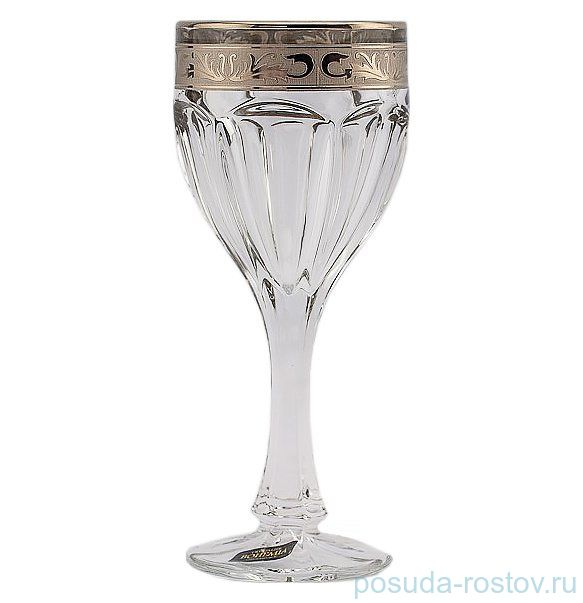 Бокалы для белого вина 190 мл 6 шт "Сафари /Платина /378500" / 036778