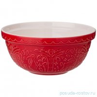 Салатник для смешивания и сервировки lefard kitchen passion 20,50 см красная / 348747