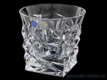 Стаканы для виски 350 мл 6 шт &quot;Glacier /Без декора&quot; хрусталь Йиглава / 030092