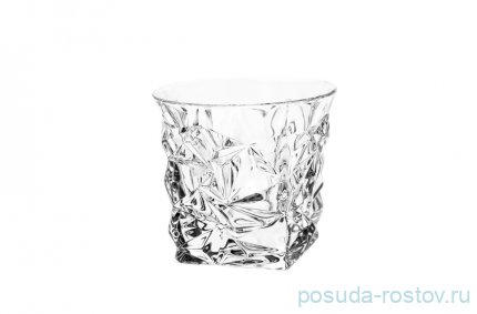 Стаканы для виски 350 мл 6 шт &quot;Glacier /Без декора&quot; хрусталь Йиглава / 030092