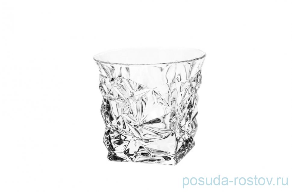 Стаканы для виски 350 мл 6 шт "Glacier /Без декора" хрусталь Йиглава / 030092