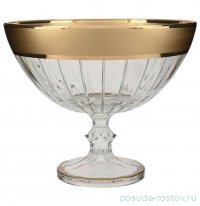 Конфетница 20 см 6 шт н/н &quot;Accademia /Матовая полоса /золото&quot; AS Crystal  / 283848