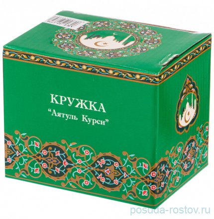 Кружка 400 мл &quot;сура /зелёная&quot; / 271577