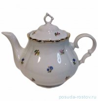 Заварочный чайник 1,2 л  &quot;Офелия /Мелкие цветы /Широкая кайма&quot; / 351549