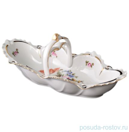 Корзинка 30 см &quot;Корона /Полевой цветок&quot; / 083891