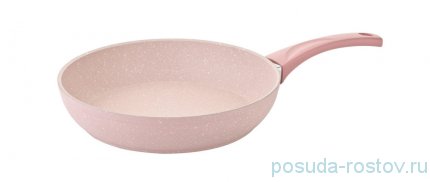 Сковорода 18 см с антипригарным покрытием 1,15 л розовая &quot;GRANITE SINGLES&quot; / 225823