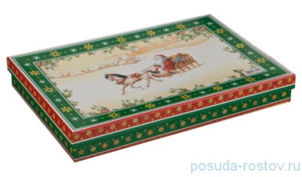 Блюдо 30 х 19 х 4 см прямоугольное &quot;Christmas Collection&quot; / 192350