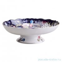 Ваза для фруктов 22,5 х 7,5 см &quot;Belle /Кобальт&quot; / 369659