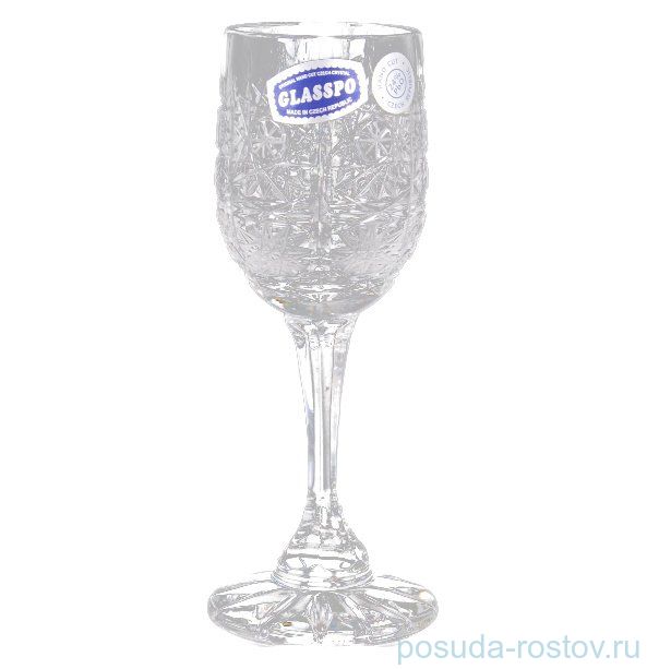 Рюмки 45 мл 6 шт "Glasspo /Хрусталь резной" / 006654