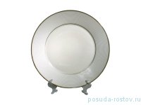 Блюдо 30 см круглое &quot;Леа /Отводка золото /СК&quot; / 251553
