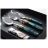 Столовые приборы 18 предметов &quot;Ischia Antique Gold /Dark Green Steel&quot; / 114530
