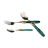 Столовые приборы 18 предметов &quot;Ischia Antique Gold /Dark Green Steel&quot; / 114530