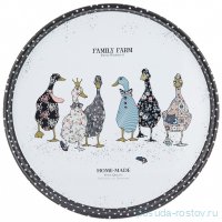 Поднос 33 х 2,1 см сервировочный &quot;Family farm&quot; / 335466