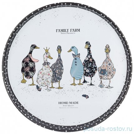 Поднос 33 х 2,1 см сервировочный &quot;Family farm&quot; / 335466