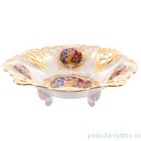 Фруктовница 24 см Барбарина &quot;Корона /Мадонна перламутр&quot; / 159696