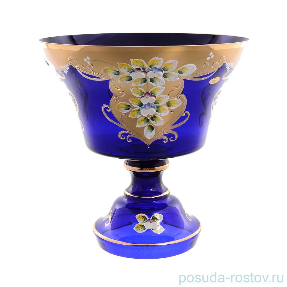 Фруктовница 26 см н/н "Лепка синяя" / 155890