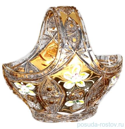 Корзинка 20 см &quot;Хрусталь с золотом&quot; / 011529