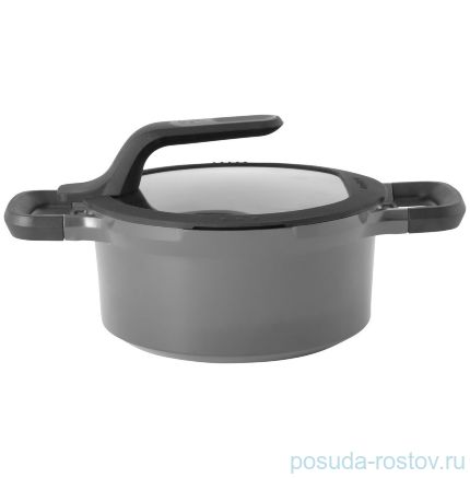 Кастрюля 20 см с крышкой 2,8 л &quot;Gem grey&quot; / 162385