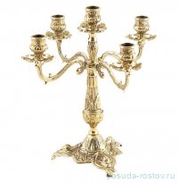 Подсвечник 5 рожковый 23 x 23 см &quot;A. Livio&quot; / 300527