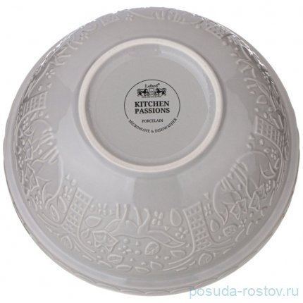 Салатник для смешивания и сервировки lefard kitchen passion 23 см серая / 348738