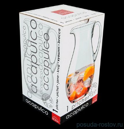 Кувшин для сока 1,1 л &quot;Золотая отводка&quot; / 018064