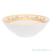 Салатник 24 см &quot;Констанц /Сапфир /с золотом&quot; крем. / 225368