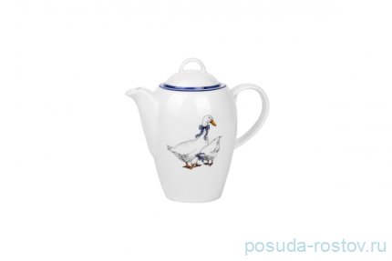 Кофейник 350 мл &quot;Сапфир /Гуси&quot; / 257640