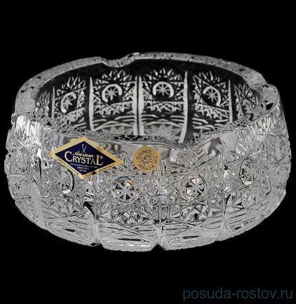 Пепельница 10 см &quot;Хрусталь резной&quot; / 039987