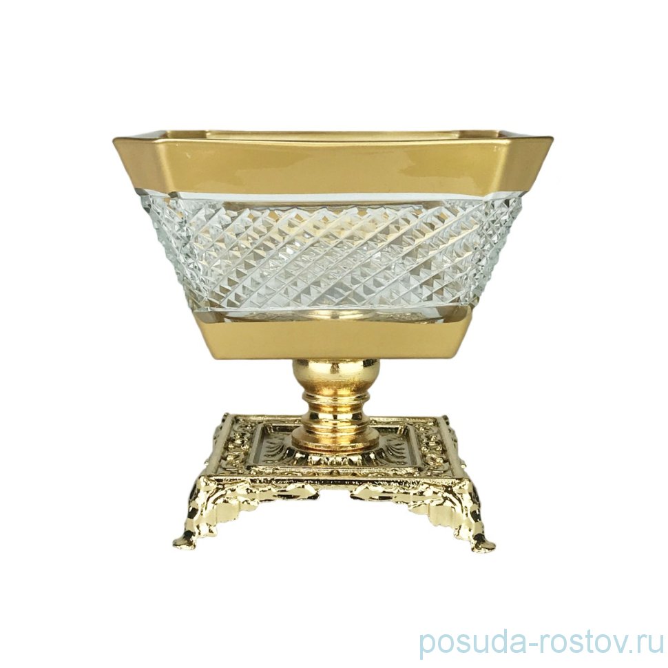 Ваза для конфет 11 х 10 см н/н низкая "Barok 2" / 256482