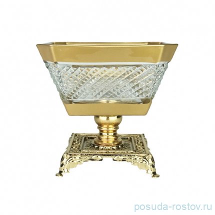Ваза для конфет 11 х 10 см н/н низкая &quot;Barok 2&quot; / 256482