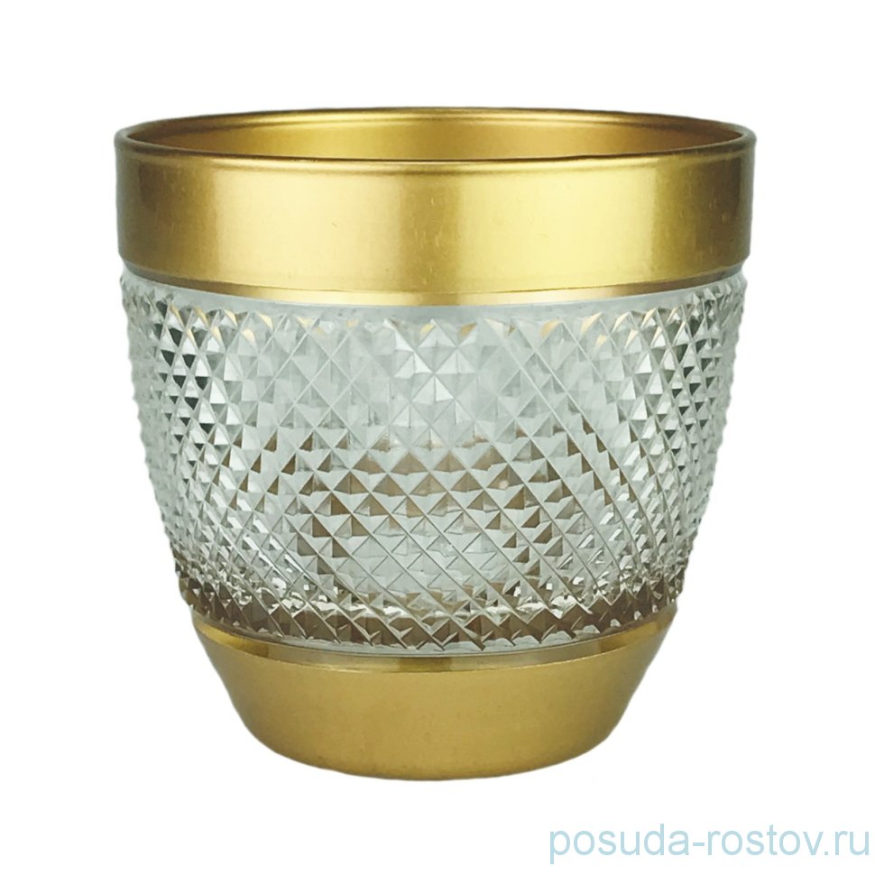 Стаканы для виски 380 мл 6 шт "Barok /Золото" / 257469