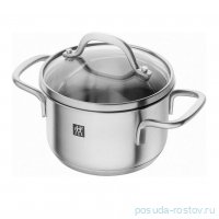 Сотейник мини 14 х 7 см со стеклянной крышкой 1 л &quot;Pico /ZWILLING&quot;  / 349854