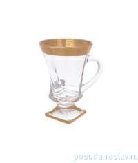 Кружки для горячих напитков 100 мл 6 шт н/н &quot;Квадро /Романтика&quot; AS Crystal / 253976