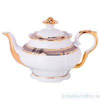 Заварочный чайник 1,2 л &quot;Клаудия /Цветочный узор на платине&quot; / 171297