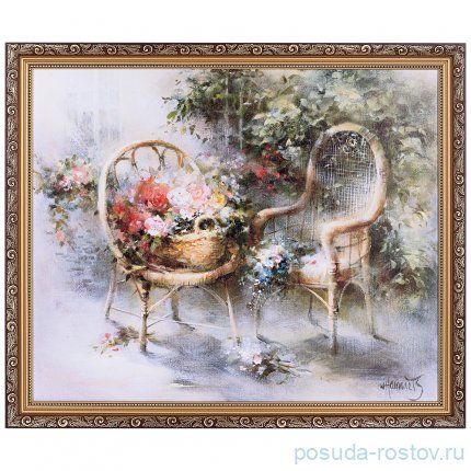 Картина 50 х 60 см /рамка евро тёмная / 263775