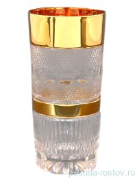 Стаканы для воды 350 мл 6 шт &quot;Max Crystal /Хрусталь с золотом&quot; / 124851